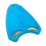 Swimming Kickboard for Adults and Kids, Lightweight EVA Swim Board with Anti-Slip Smooth Edge and Integrated Hole Handle for Swim Lessons Swimming Training Aid, Blue
