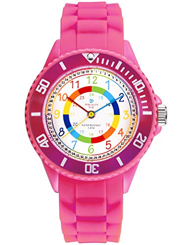 Rose/Multi-coloured/Silicone Strap Rose