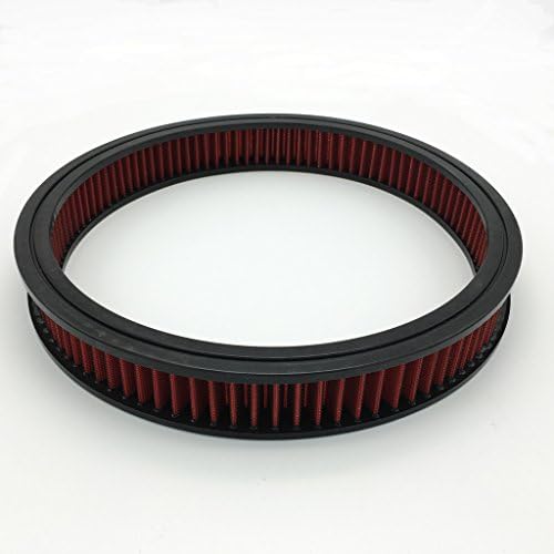 14" x 2" Washable Air Cleaner Element Red