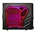 Apevia X-SNIPER2-RD ATX Mid Tower Gaming Case with Large Red Side Window, 1 x 120mm Red LED Fan, Front USB3.0/Audio Ports, up to 8 x Cooling Fan Space - Red