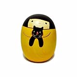 Usaburo Sosaku Kokeshi Doll Neko No Kuro Made in