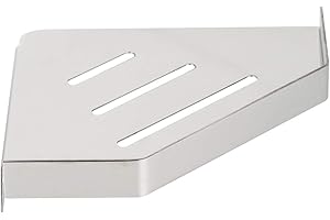 Lavatory Bathroom Corner 304 Stainless Steel Shelf Wall Mount Triangular, Soap Holder,Polished