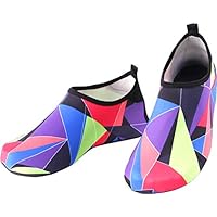 Men Women Water Shoes Soft Barefoot Slip-on Shoes,Quick-Dry Aqua Shoes Yoga Socks for Surf Swim Diving Water Sport