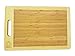 Organic Bamboo Cutting Board -Wooden Chopping Board - Antimicrobial Wood Food Prep Table - FDA Approved Food Grade - Great for Meat, Poultry, Vegetables, Cheese & More 18