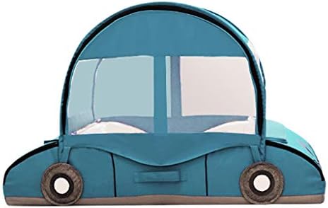 HUYP Baby Sleep Nest Pod Cartoon Mattress Travel Bed Creative Game Pad Crib Removable 0-2 Years Old Boy Girl (Color : Blue)