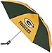 NFL Green Bay Packers Auto Folding Umbrella