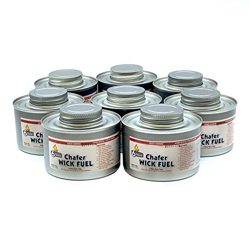 8 pk Chafing dish fuel cans, Chafer fuel 6 hour warmers, Safe canned heat fuel for chafing dish, - Thumbnail 2