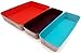 Welaxy Felt office Drawer Organizers desktop Storage Bin Bins (light green)