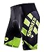 Biking Shorts Pockets Free Riding Pants with Padding Underwear Bicycle Bottoms US M Green