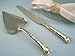 Hortense B Hewitt Wedding Accessories, Cake and Knife Serving Set, Gold Heart