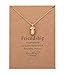 ForeveRing Z Pineapple Pendant Necklace Fruit Necklace Women Jewelry Message Card Necklace