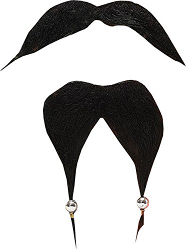Fancy Party Costume Fake Facial Hair Caribbean Pirate Beard & Tash/moustache