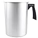 EricX Light 4 Pounds Candle Making Pouring Pot, Aluminum Construction And Heat-Resisting Handle Designed Candle Making Pitcher For Wax Melting