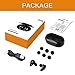 Wireless Earbuds, Touch Control True Bluetooth Headphones with 1000mAh Charging Box V4.2 Noise Cancelling Mini Twins Stereo Headset Sports In Ear Earphones with Built-in Mic for Iphone Android Phones
