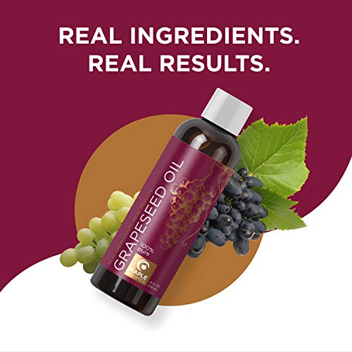 Pure Grapeseed Oil for Skin Care - Cold Pressed Grape Seed Oil Liquid for Skin with Moisturizing Carrier Oil for… - Image 6