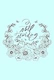 still standing: Lined Notebook, 110 Pages -Motivating Quote on Light Aqua Blue Matte Soft Cover, 6X9 by Mama Bear Books