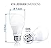 Hyperikon A19 Dimmable LED Light Bulb, 9W=60W, E26 Base, CRI90+, Energy Star, UL, Soft White, 6 Pack