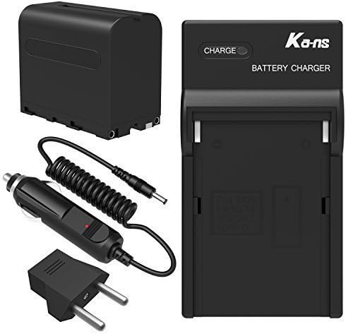Kans Battery (2-Pack) and Charger Kit for Sony NP-F930, NP-F930/B, NP-F950, NP-F950/B, NP-F960, NP-F970, NP-F970/B and Sony CCD-TRV26E CCD-TRV36E, Sony DSR-PD150 DSR-PD150P DSR-PD170 DSR-PD170P