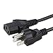TPLTECH Power Cord Replacement for Vizio TV, Vizio VX32L VW32L VX37L VW26L VA6 VMM26 LCD TV and More