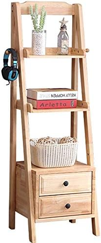 書棚 北欧スタイルのソリッドウッドフロア本棚収納キャビネットシェルフホームバルコニーフラワーラックラック 玄関収納 鞄収納 衣類収納 漫画 雑誌 小説 コミック 組み立て Color Wood Size 36x60x140cm Constructioncapitalmanagement Com