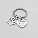 Pet Dog Memorial Keychain You Are Always In My Heart Memorial Keychain Pet Sympathy Gift