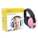 Baby Ear Protection TOENNESEN Noise Cancelling Headphones for 3 Months to 3 Years, NRR 34dB Noise Reduction Ear Muffs. The Most Comfortable Ear Protection for Toddlers/Babies. (Pink)