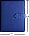 SOM.L A5 6-Ring Binder Comes with 5 Color Dividers, Ruler, 48 Sheets Blank Paper, 16 Printable PDF Templates Refillable DIY Planner Kit