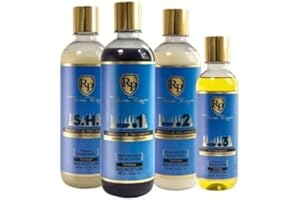 GENERIC Robson Peluquero CCRP Reconstruction Restoration 4 Steps RP Professional Hair 1.8L| Brazilian Keratin Treatment | Smoothing and Straightening System | Volume reducer | 100% Straight Hair