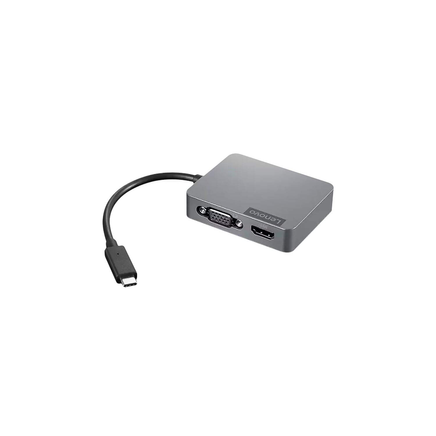 Lenovo 4X91A30366 station d'accueil USB 2.0 Type-C Gris