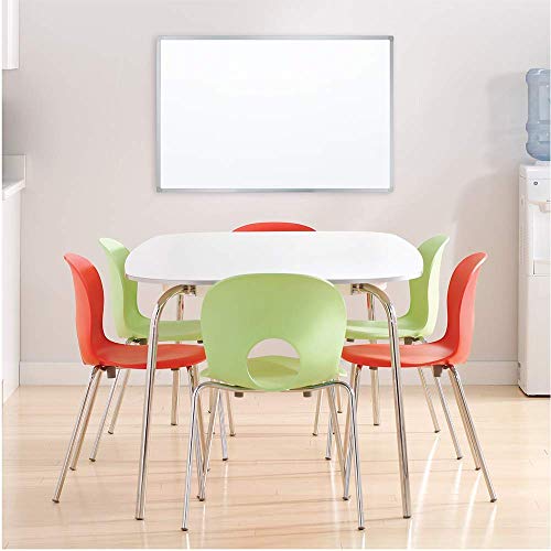 1 Whiteboard+Silver+Finish+Aluminum+85355