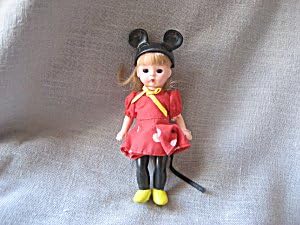 madame alexander wendy doll as minnie mouse