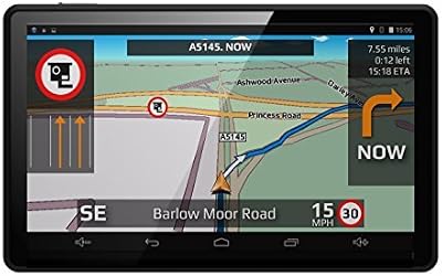 Aguri Car GT520 DVR LIVE Sat Nav Built-in Dash Cam UK Ireland Mapping