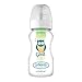Dr. Brown's Options Wide-Neck Baby Bottles, Good Morning/Night, 4 Count