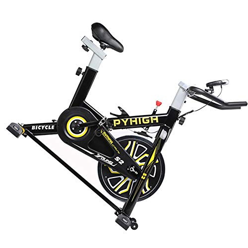 PYHIGH Indoor Cycling Bike Stationary Exercise Bike, Comfortable Seat