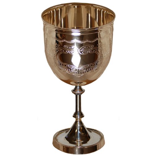 Silver Plated Goblets. Premium Quality SilverNickel Plated Antiqued