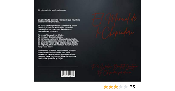  El Manual De La Chapiadora Spanish Edition Ebook Bautista Wilsis Tienda Kindle