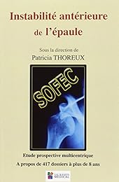 Instabilité antérieure de l'épaule