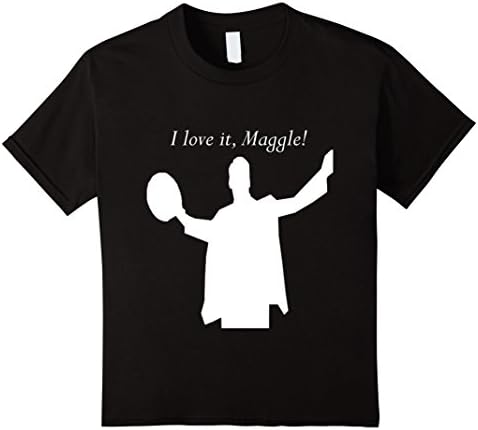 Kids "I Love It, Maggle!" Pro Wrestling Funny T Shirt 4 Black