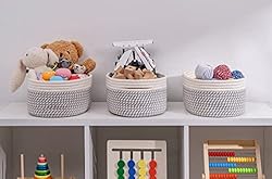 Kriitools Shelf Storage Baskets for