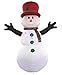 DreamOne 8.5 ft Christmas Inflatable Snowman with Flashing Lights for Christmas Decoration