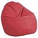 ECR4Kids Dew Drop Bean Bag Chair, Red
