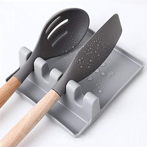 Spoon Holder for Stove Top,Spatula Rack,HeatResistant Spoon Rest with