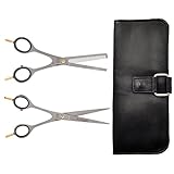 Left Handed 7.5 Inch Hair Style Thinning Shear Set