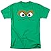 Popfunk Sesame Street Oscar The Grouch Face T-Shirt - Medium