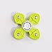 Hand Spinner Fidget Toys High Speed Rotate Bearing Stress Reducer for Children,Kids and Adults Mixed Red Green Purple (Pack of 3)