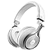 Bluedio T3 Extra Bass Bluetooth Headphones On Ear with Mic, 57mm Driver Folding Wireless Headset, Wired and Wireless Headphones for Cell Phone/TV/ PC Gift (White)