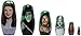 PPW Toys Wizard of Oz Wood Nesting Doll Action Figure (6 Piece)