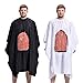 SOMIDE Pack of 2 Professional Salon Cape, Barber Cape Haircut Gown Apron, Cutting Hairdressing Haircut Cape with Transparent Window