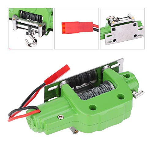 RC Seilwinde, 1/10 RC Modellfahrzeug Crawler Car Simulation Metall Elektrische Seilwinde 90046 D90 1/10 RC Klettern Auto… – Bild 3