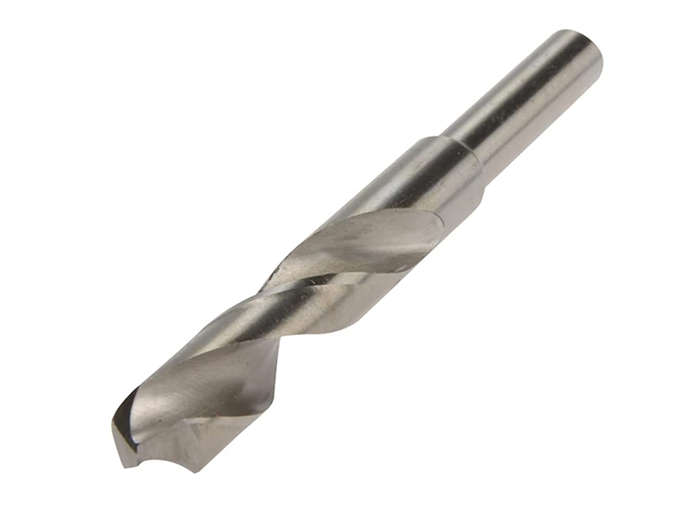 Faithfull FAIBD25PRO Blacksmiths Professional Reduced Shank HSS Drill Bit 25mm For: Hardened Alloy, Alloy, Carbon, and Stainless Steel, Cast Iron, Wood and Plastics